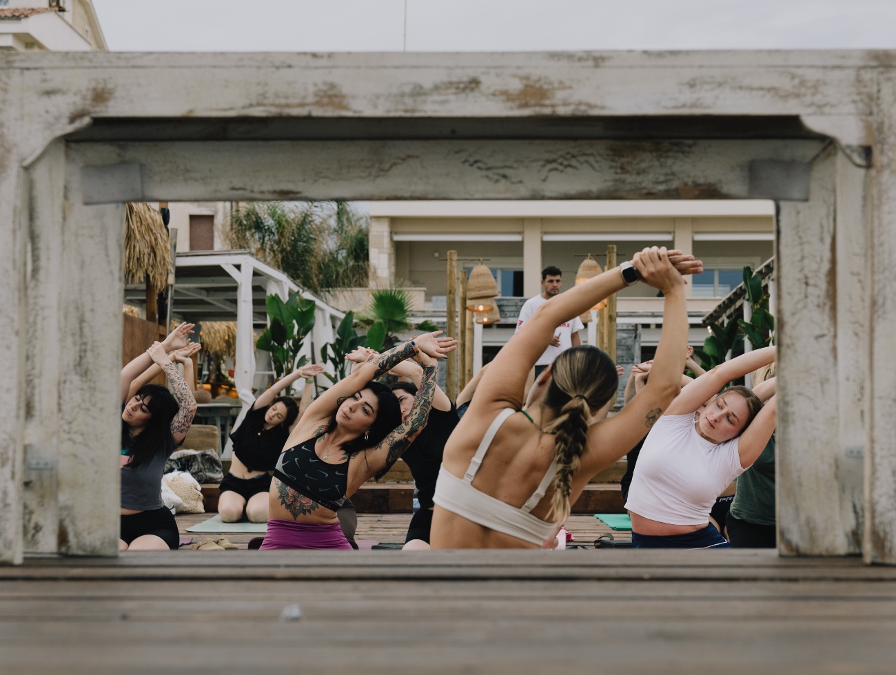 Yoga sul mare